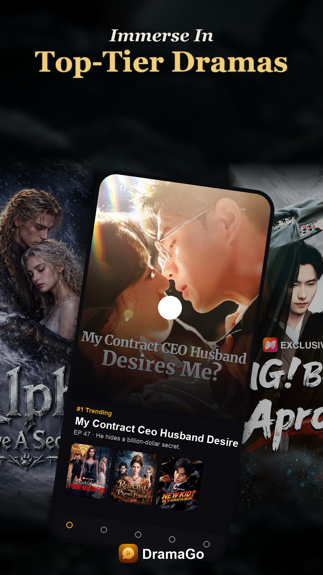 DramaGo screen